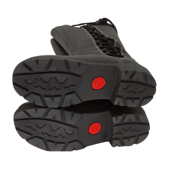 Milwaukee Leather Black MBL9370 Womens Leather 17-In Lace Side Boots, Size 7.5 - Picture 6 of 6